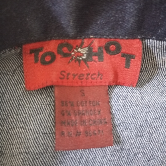 Too Hot Denim Stretch Jacket - Picture 4 of 6